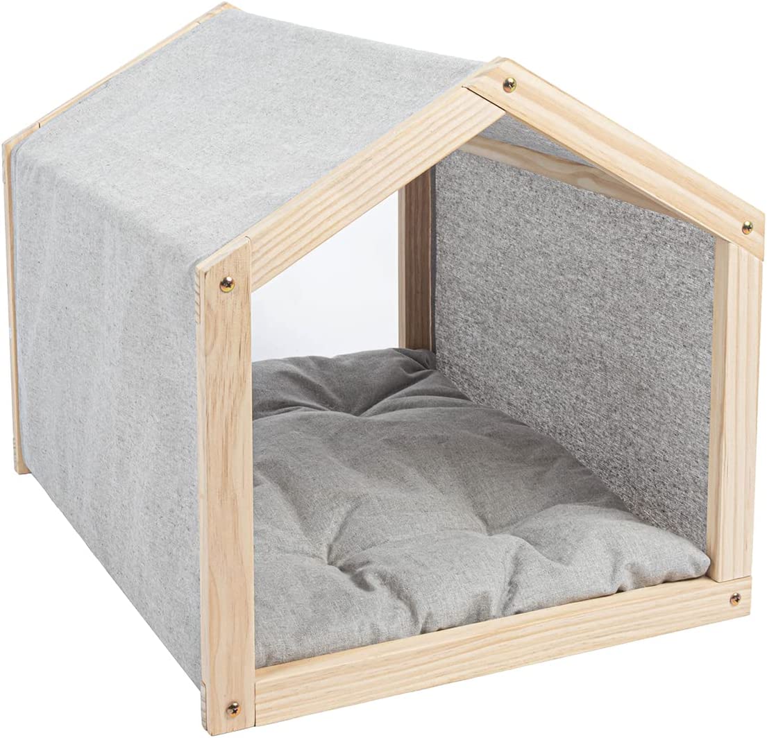 Cat House with Mat Indoor Cat Condo