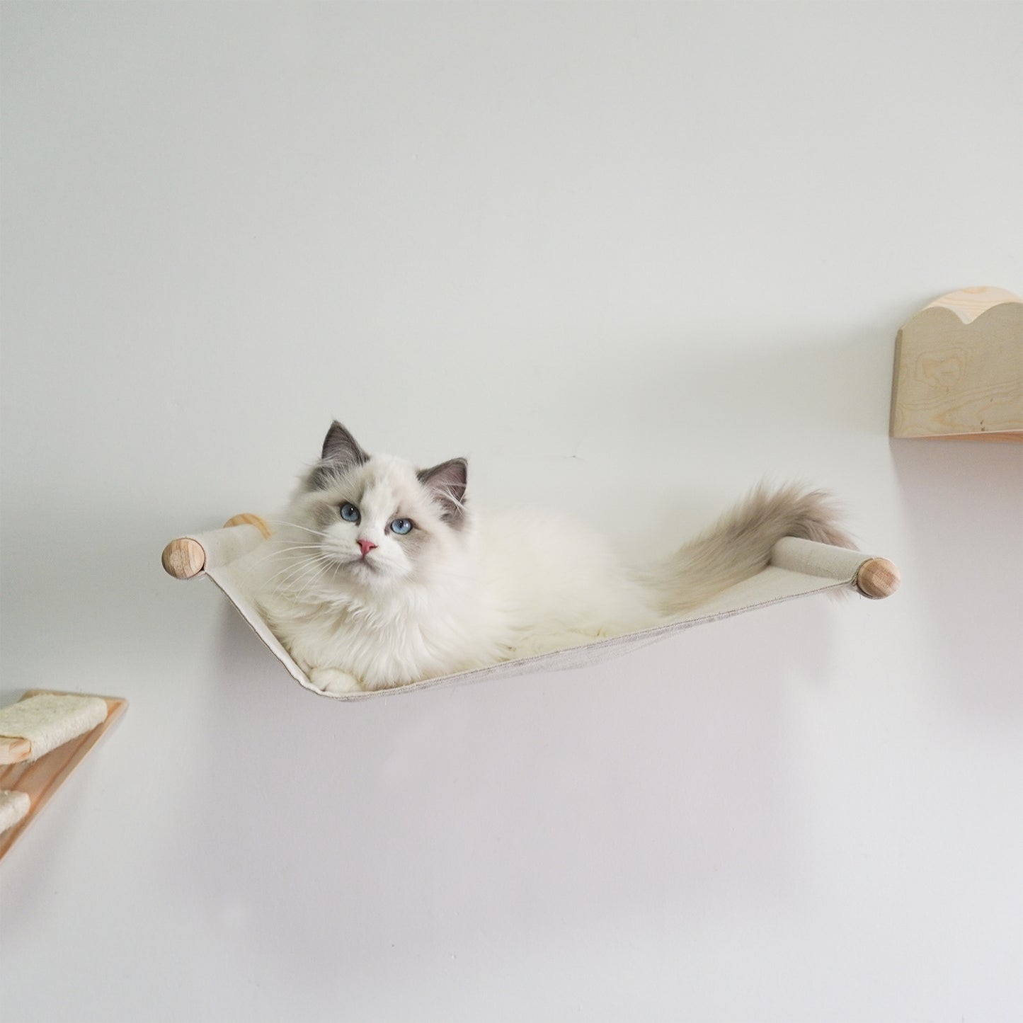 Cat Stairway with Sisal Scratching and Hammock